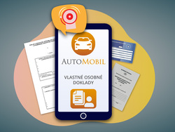 Novinka v aplikácii AutoMobil: Nahrajte si ľubovoľné osobné doklady a nastavte si ich platnosť